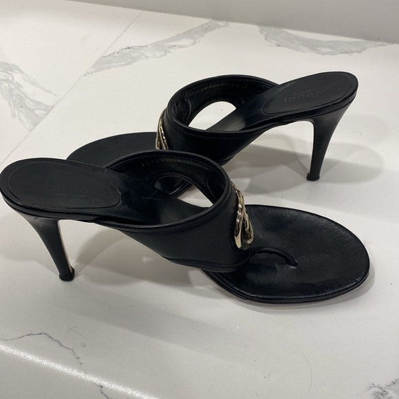 Gorgeous GUCCI double gold GG Thong. - Picture 5 of 6